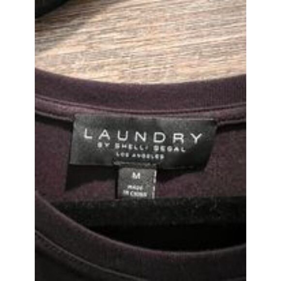 Laundry By Shelli Segal Black Midi Dress Size Medium - Picture 3 of 5